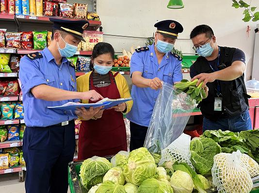 将乐县市场监督局开展流通领域食品安全抽检