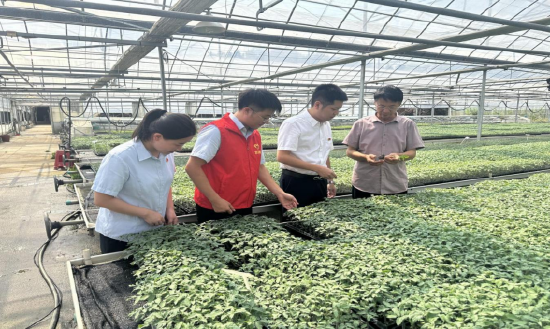 邮储银行永泰县支行开展育苗帮扶乡村振兴慰问活动